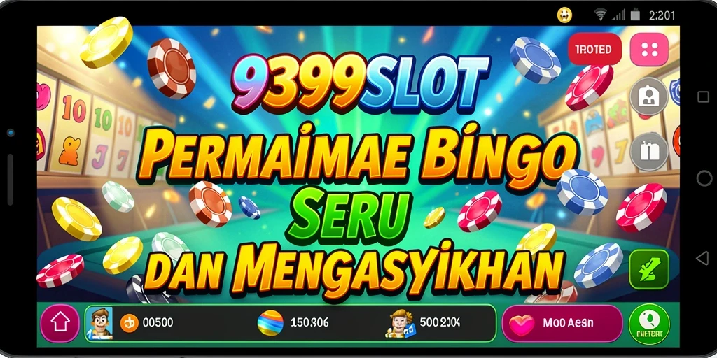 Tampilan gameplay menarik di 9399SLOT dengan suasana Bingo.