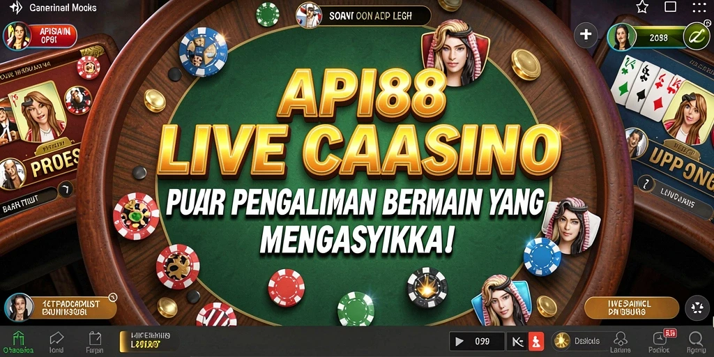 Tampilan gameplay langsung yang seru dari API88.