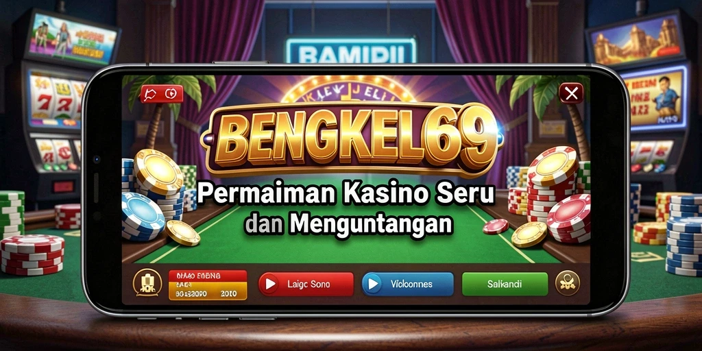 Screenshot <strong>BENGKEL69</strong> menampilkan permainan Kasino yang mengasyikkan.