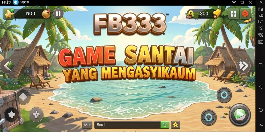 Tampilan gameplay FB333 yang ceria dan menarik.