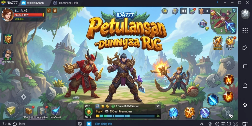 Screenshot IDA777 menampilkan aksi seru di dunia RPG yang menawan.