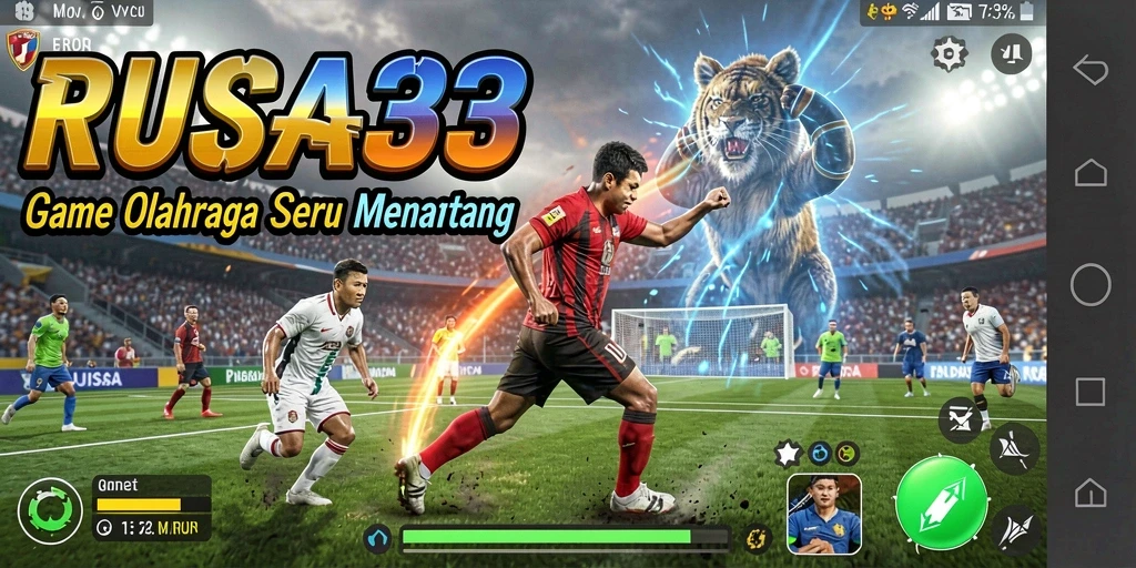 Tampilan gameplay seru RUSA33 yang mengasyikkan dan penuh aksi.