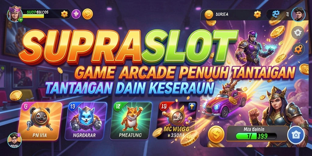 Screenshot gameplay SUPRASLOT yang menampilkan keseruan permainan.