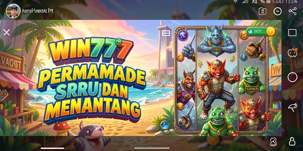Tampilan menarik dari gameplay <strong>WIN777</strong> dengan aksi seru di setiap level.