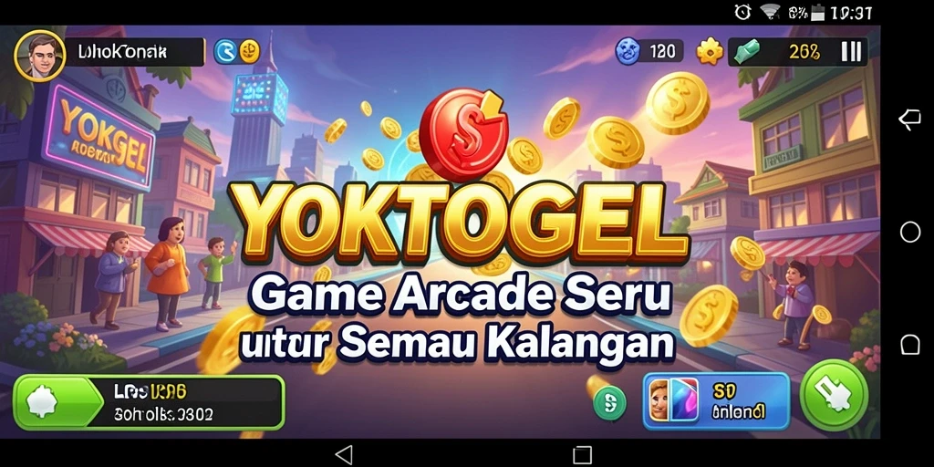 Tampilan seru gameplay YOKTOGEL yang menarik dan penuh tantangan.